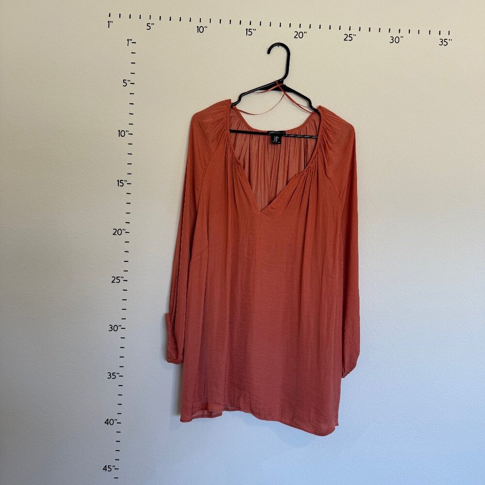 2XL JNY Loose Fit 3/4 Sleeve Blouse